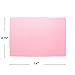 Paper Placemat Disposable, Pink Place Mats with Scalloped Edges, Durable Paper Placemat for Holiday Wedding Party Supplies Decor, 9.75 X 14 Inches, Pack of 50 - by SparkSettings