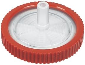 Munktell 752 211 PTFE Membrane Syringe Filter, Circle, 0.45µm Pore Size, 25mm Diameter (Pack of 100)