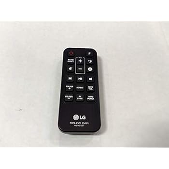 Amazon.com: LG SOUNDBAR REMOTE CONTROL, AKB74815321: Home Audio & Theater