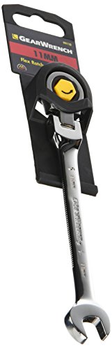 GEARWRENCH 11mm 12 Point Flex Head Ratcheting Combination Wrench - 9911D - //medicalbooks.filipinodoctors.org