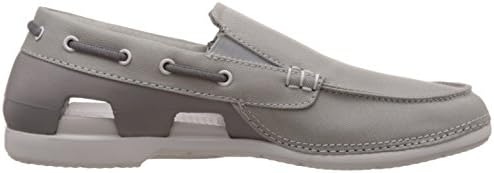 crocs men's beach line slip on boat shoes