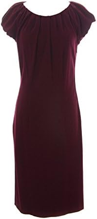 Marella Women's Cadmio Lined Dress 10 Red/Black