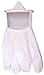 Beekeeping Veil With Bee Keeping Suit - Professional Small/Medium Beekeeper Jacket Pull Over Smock Round Hat & Protective Long Sleeve Beehive Supplies For Head Neck Face Protection (1 Piece, White)