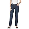LEE Women's Relaxed Fit Straight Leg Jean, Verona, 6 Long LEE Women's Relaxed Fit Straight Leg Jean, Verona, 6 Long