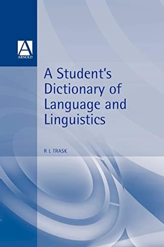 Amazon.com: A Dictionary of Linguistics and Phonetics