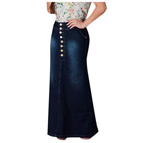 Pencil Skirt Amazon Blue Jean Skirts Denim Skirt Women GUANYY
