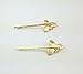 yueton Pack of 4 Women Honeybee Metal Hairpin Bee Crystal Hair Side Clip Barrette Bobby Pin Hairpin Hair Accessories