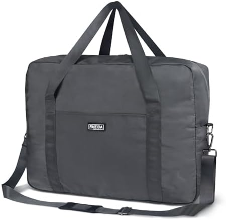 Amazon.com | IHKWIP Foldable Duffle Bag and Cosmetic Case (Grey