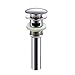 Senlesen Bathroom Faucet Vessel Vanity Sink Pop Up Drain Stopper with Overflow Chrome Finish