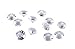 Femitu Diamond Confetti Vase Filler Party Decorations for Weddings Bridal Shower 4.5mm Clear Acrylic Filler Beads( Pack of 5000)