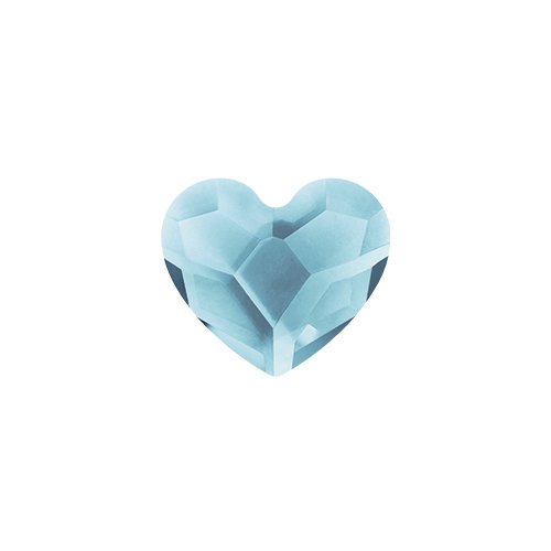 Origami Owl ~ MARCH AQUAMARINE SWAROVSKI BIRTHSTONE HEART