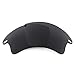 Revant Polarized Replacement Lenses for Oakley Fast Jacket XL Elite Stealth Black