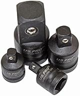 US PRO Tools Impact Socket Adaptor Set 1/4 3/8 1/2 3/4 Drive Reducers view 2
