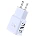 Mchoice Travel 5V 2A 3Ports USB EU Wall AC Adptive Fast charger Adapter for Samsung