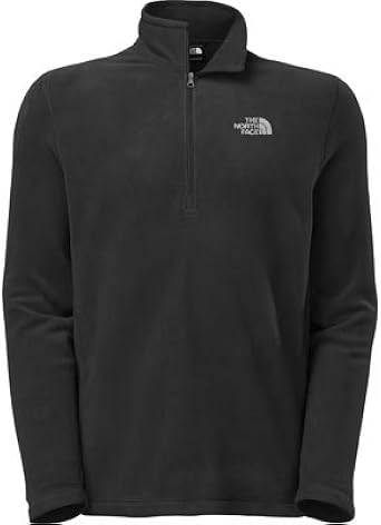north face men's quarter zip fleece