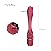 Clitoral Sucking Vibrator G Spot Vibrator Nipples Suction Clitoris Stimulator,Treediride Dual Motor 10 Vibration Modes Vagina Massager Waterproof Vibrating Dildo Rechargeable Sex Toys for Women Couple