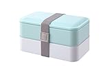 PuTwo Lunch Box, Bento Box Containers with