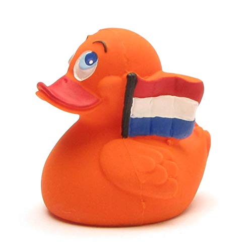 Duckshop I Holland Bath Duck I Dutch Duck I Squeaky Duck - L: 7.5 cm