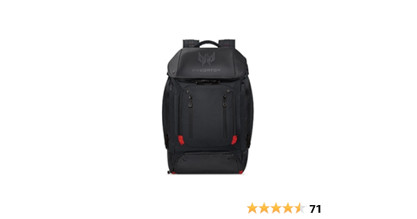 predator notebook gaming utility backpack