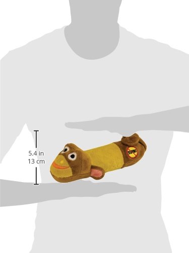 Petstages Just For Fun No Stuffing Plush LiL Squeak Monkey Dog Toy for Small Dogs