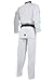 Mooto Taekwondo BS4 Dan DoBok Korea WTF Black V-Neck TKD Uniforms for Poomsae & Training 0 to 7