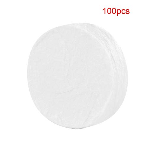 100Pcs Compressed Mask - Outdoor Travel Disposable Compressed Face Mask Portable Non-woven Fiber DIY Facial Mask Skin Care