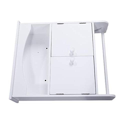 ilovo Bathroom Wall Cabinet White