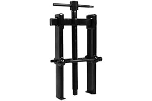 Thur amo 2 Jaw Bearing Puller, Adjustable Two Claw Pilot Remover Hand Repair Tool Carbon Steel Pump Pulley Remover Straight Type for Motorcycle Car Auto (2.5in - 35x45mm)