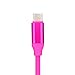 GBSELL For Samsung Galaxy S8 / S8+ Plus Type C USB-C Sync Charger Charging Power Cable (Hot Pink)