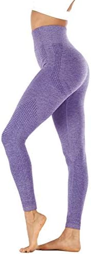 Women High Waist Yoga Leggings Seamless Ultra Stretch Gym Workout Pants