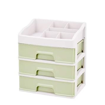 Chenlu Plastic Makeup Organizer Jewelry Makeup Home Desk Organizer