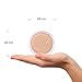 100% PURE Gemmed Luminizer, Rose Gold, Face Highlighter for Glowing Skin, Natural Shimmer, Illuminator Makeup (Warm, Peachy Gold) - 0.32 oz