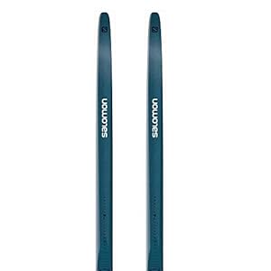 Salomon Damen Set Snowscape 7 Vitane PM PLK AUT Langlaufski Klassik blau 165