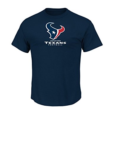 NFL Houston Texans Men's UP4 Tee, Navy, Medium