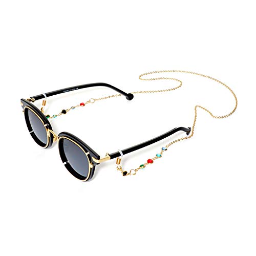 image for HUA JU Eyeglass Chains for Women Girl Glasses Beaded Reading Glasses C