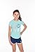 Girls Tennis 2' Piece Set - with T-Shirt Top and Tennis Shorts - Large Navy