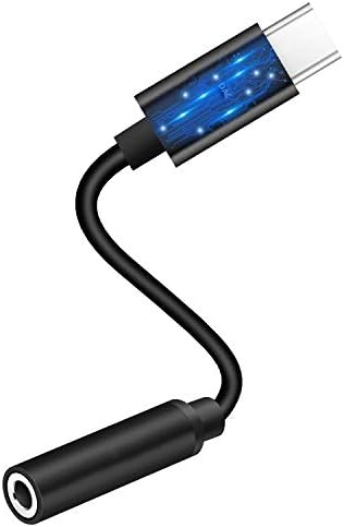 USB C Headphone Adapter, ZHIHUM USB C to Headphone Jack Adapter Pixel 2 Dongle USB Type C to 3.5mm Audio Adapter DAC Hi-Res for iPadPro 2018/Pixel3/XL/MotoZ/HTC/Essential/OnePlus/MacBook