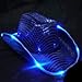 blinkee LED Flashing Cowboy Hat with Blue Sequins Blue Hat for Women and Men