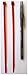Cable Ties. Standard Duty 7.6 Inch Premium Nylon Wire Management Zip-Ties. 50 LB Tensile Strength. USA Strong Cable Ties (1000 Pack, Red)