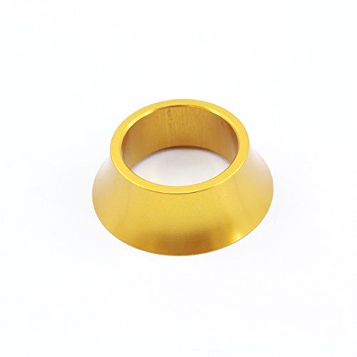 Aluminum alloy CNC Road bicycle headsets taper washer Mountain bike headsets cover stem spacers MTB bike parts (gold)