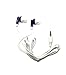 TFD Supplies Wholesale Bulk Earbuds Headphones 200 Pack for iPhone, Android, MP3 Player - Mixed Colors