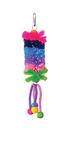 Prevue Pet Products 62634 Calypso Creations Straw Stacker Bird Toy