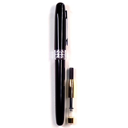 Platinum plaisir medium nib fountain pen, black (pgb-10…