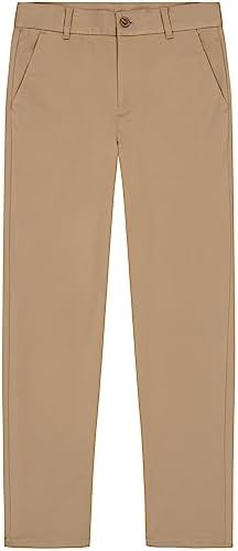Amazon.com: Izod Boys' School Uniform Performance Khaki Pant, Flat Front &  Comfortable Waistband, Navy, 8: Clothing, Shoes & Jewelry