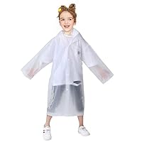 Benbilry Kids Raincoat, EVA Reusable Children