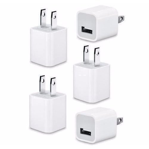Apple A1385 USB Cube Adapter 5W Wall Charger for iPod, iPad, iPhone 5