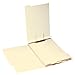 Smead Stackable Folder Divider with Fastener, Bottom 1/5-Cut Tab, Legal Size, Manila, 50 per Box (35650)