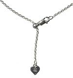 Sterling Silver Easy Adjust Diamond-Cut Rope Chain