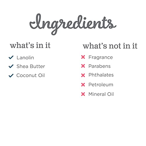 Mommy's Bliss Lanolin Nipple Balm Breastfeeding Cream with Coconut Oil