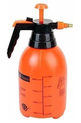 Mop N Me Lightweight Adjustable Brass Nozzel Pump Pressure Handheld Garden Sprayer Spray Bottle for Water, Sanitizer, Chemicals, Pesticides, Neem Oil and Weeds (Capacity : 1 LTR)